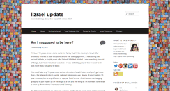 Desktop Screenshot of lizraelupdate.com